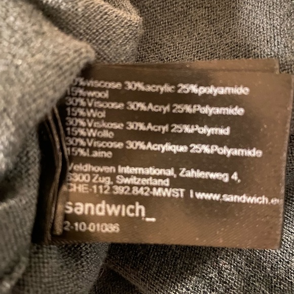 Sandwich poncho - Picture 4 of 4